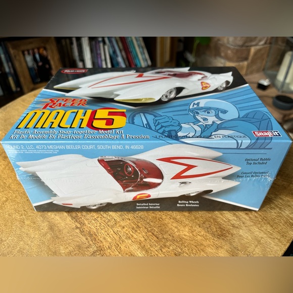 Speed Racer Mach 5 plastic model kit, brand new in package - Picture 5 of 6